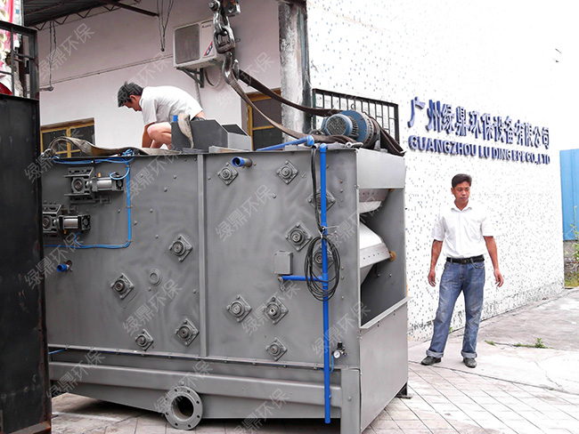 電子廠、電鍍污泥脫水（東莞）