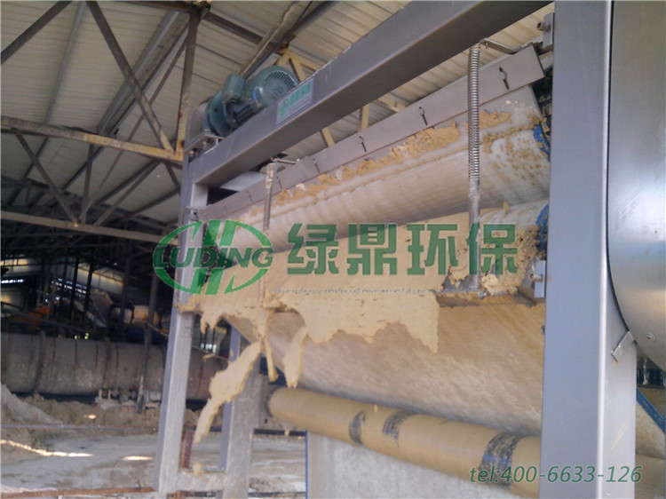 帶式壓濾機(jī)處理湖南益陽(yáng)礦山泥漿案例 1