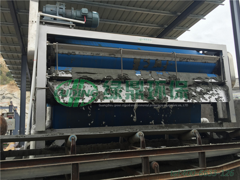 汕頭澄海帶式壓濾機處理建筑污泥案例 10