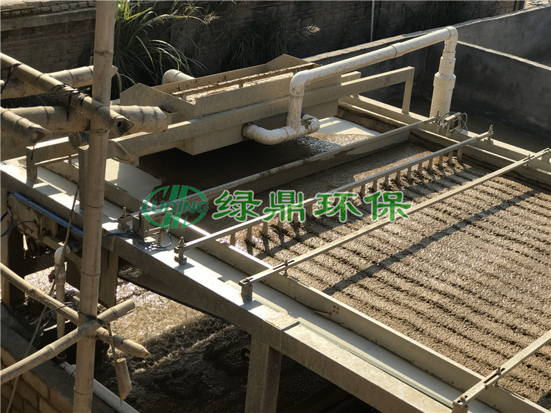 揭陽(yáng)洗沙廠污泥處理案例 洗沙廠帶式壓濾機(jī)使用案例【圖片_視頻】 1