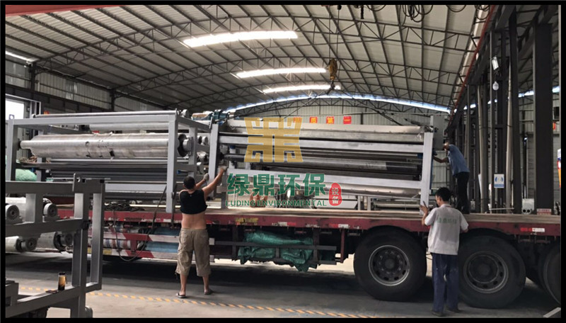 帶式壓濾機發貨田林工廠污水處理